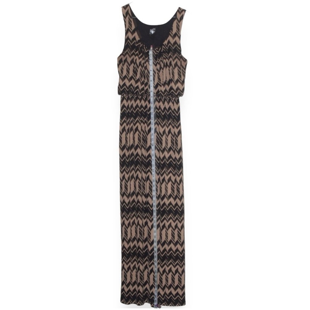 Black and beige maxi dress size M - Picture 3 of 5